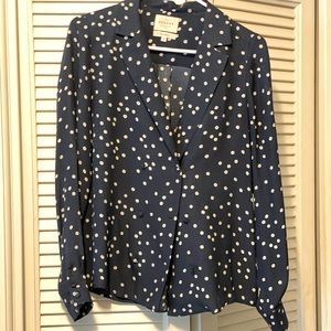 Sézane Navy Blue Blouse - Size 36 (US 6)